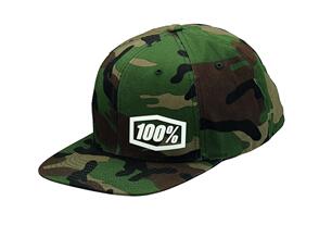 100% MACHINE SNAPBACK HAT CAMO OS