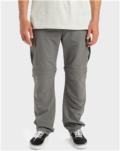 QUIKSILVER MENS LOW TIDE CARGO PANT KELP GREEN