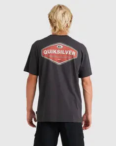 QUIKSILVER TIMELESS SS TEE TARMAC