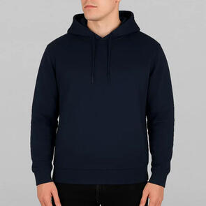 URBAN COLLAB THE BROAD POCKETLESS HOODIE - NAVY