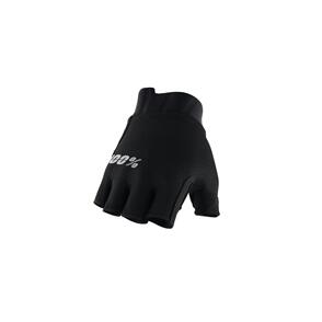 100% 2 EXCEEDA GEL SHORT FINGER GLOVES BLACK 