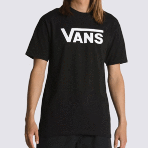 VANS CLASSIC DROP V SS CREW TEE BLACK