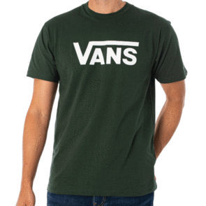VANS CLASSIC DROP V SS CREW TEE FOREST