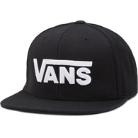 VANS DROP V II SNAPBACK BLACK WHITE