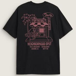 VANS FOOD SPOT SS TEE BLACK