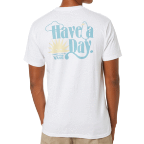 VANS HAVE A DAY SS TEE WHITE