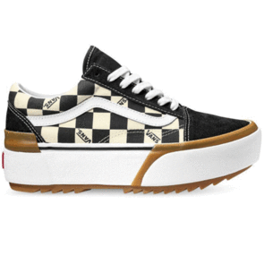 VANS OLD SKOOL CHECKERBOARD MULTI TRUE WHITE