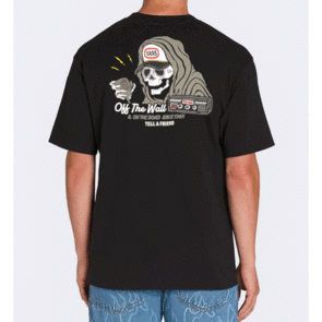 VANS ON THE ROAD SS TEE BLACK