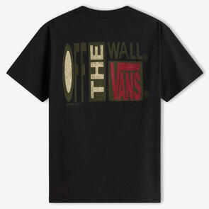 VANS STRETCH STACK CRACKLE SS TEE BLACK