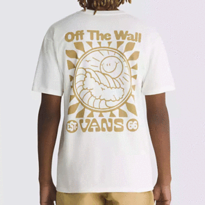 VANS SUN AND SURF TEE MARSHMELLOW