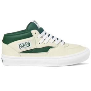 VANS SKATE HALF CAB WHITE/GREEN