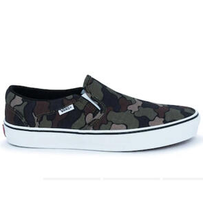VANS ASHER WASHED DUCK CAMO  BLACK