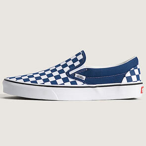 VANS CLASSIC SLIP-ON COLOR THEORY CHECKERBOARD DEEP INDIGO