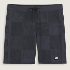 VANS DAILY AOP SIDELINE BOARDSHORT CHARCOAL GREY