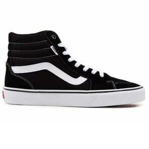 VANS FILMORE HI (SUEDE/CANVAS)  BLACK/WHITE