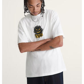 VANS HAPPY SPIKE SS TEE WHITE