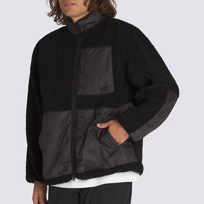 VANS MTE NAVIGATE HIGHPILE JACKET BLACK