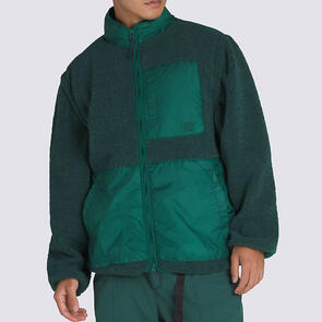 VANS MTE NAVIGATE HIGHPILE JACKET RAIN FOREST