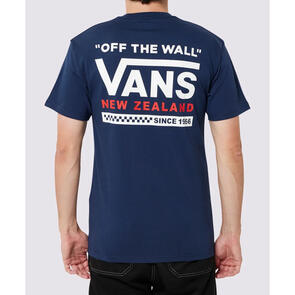 VANS NEW ZEALAND TEE NAVY