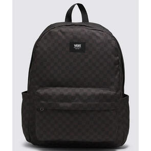 VANS OLD SKOOL CHECK BACKPACK BLACK CHARCOAL