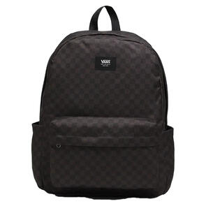 VANS OLD SKOOL CHECK BACKPACK BLACK-CHARCOAL