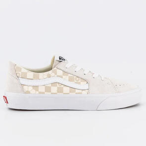 VANS SK8-LOW FLORAL CHECK MARSHMALLOW