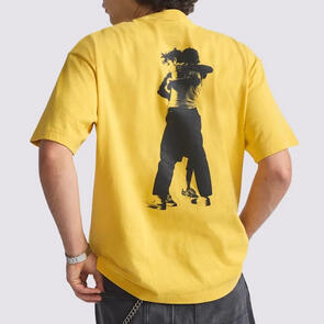 VANS SKATE ATIBA HAZE HUG SS TEE SPICY MUSTARD