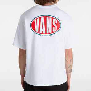 VANS SPRAY ON SS TEE WHITE