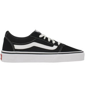 VANS WARD  (SUEDE/CANVAS)BLACK/WHITE  BLACK/WHITE