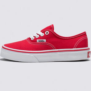 VANS YOUTH AUTHENTIC RED/TRUE WHITE