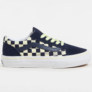 VANS YOUTH OLD SKOOL GLOW IN THE DARK SUMMER NIGHTS NAVY