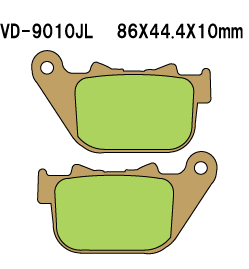 VESRAH VD9010JL SINTERED METAL DISC PADS VESRAH