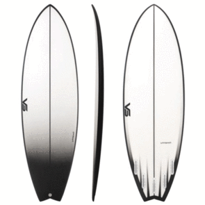 VESSEL VANQUISH HYBRID CARBON SHORTBOARD - GRADIENT