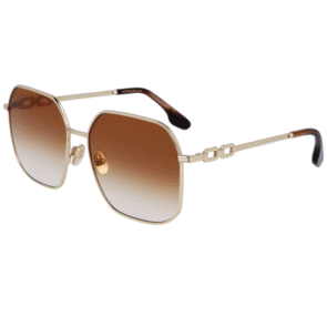 VICTORIA BECKHAM SUNGLASSES VB232S/58/GOLD/HONEY