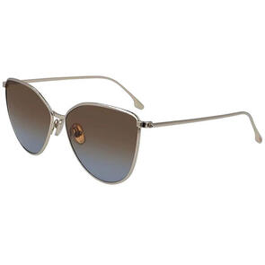 VICTORIA BECKHAM SUNGLASSES VB209S GOLD/BRICK/BLUE