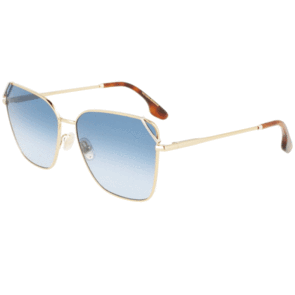 VICTORIA BECKHAM SUNGLASSES VB228S/59/GOLD-BLUE