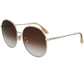 VICTORIA BECKHAM SUNGLASSES VB224S/59/GOLD-BROWN