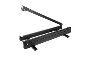 KUAT SWITCH 6 - CLAMSHELL FLIP DOWN SKI RACK -  6 SKI BLACK