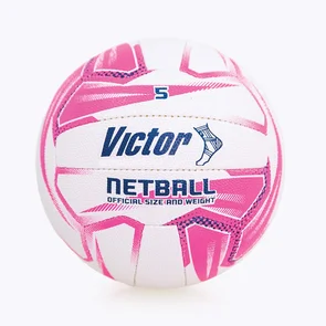 VICTOR NETBALL PRO WHITE SIZE 5