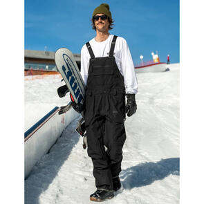 VOLCOM ROAN BIB OVERALL BLACK