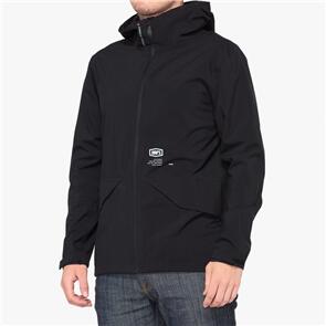 100% HYDROMATIC PARKA WATERPROOF JACKET BLACK