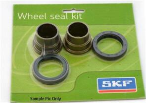 SKF FRONT WHEEL SEALS AND SPACER KIT SKF  YAMAHA YZ125 YZ250 02-07 YZ250F 01-06 YZ450F 03-07