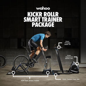 WAHOO KICKR ROLLR SMART TRAINER PACKAGE