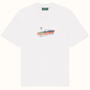 WALKER GOLF THINGS THE BAY TEE WHITE