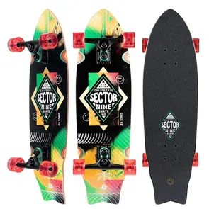 SECTOR 9 WAVEPARK PARTY COMPLETE 30.25" X 8.75" RASTA