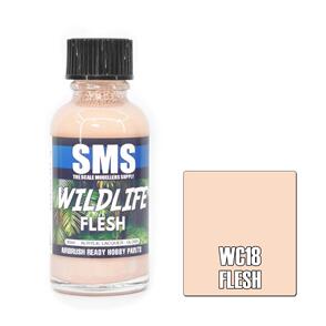 SMS AIR BRUSH PAINT 30ML FLESH ACRYLIC LACQUER SCALE MODELLERS SUPPLY