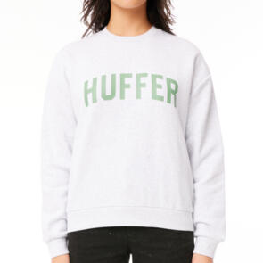 HUFFER SLOUCH CREW 350/SOPHOMORE SILVERMARLE