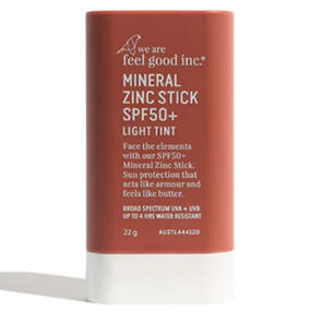 WE ARE FEEL GOOD INC MINERAL ZINC STICK SPF50+ LIGHT TINT 22G