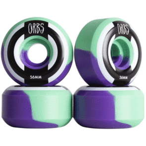 WELCOME ORBS APPARITIONS - ROUND - 99A 56MM MINT/LAVENDER SPLIT