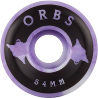 WELCOME ORBS SPECTERS CONICAL 100A SWIRLS 54MM PURPL WHITE